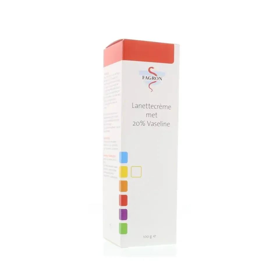 Fagron Lanettecreme met 20% vaseline 100 gram