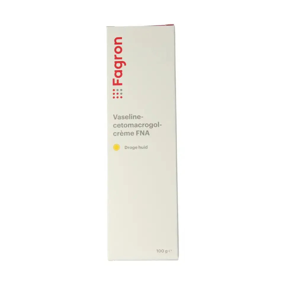 Fagron Vaselinecetomacrogol creme FNA met doos 100 gram