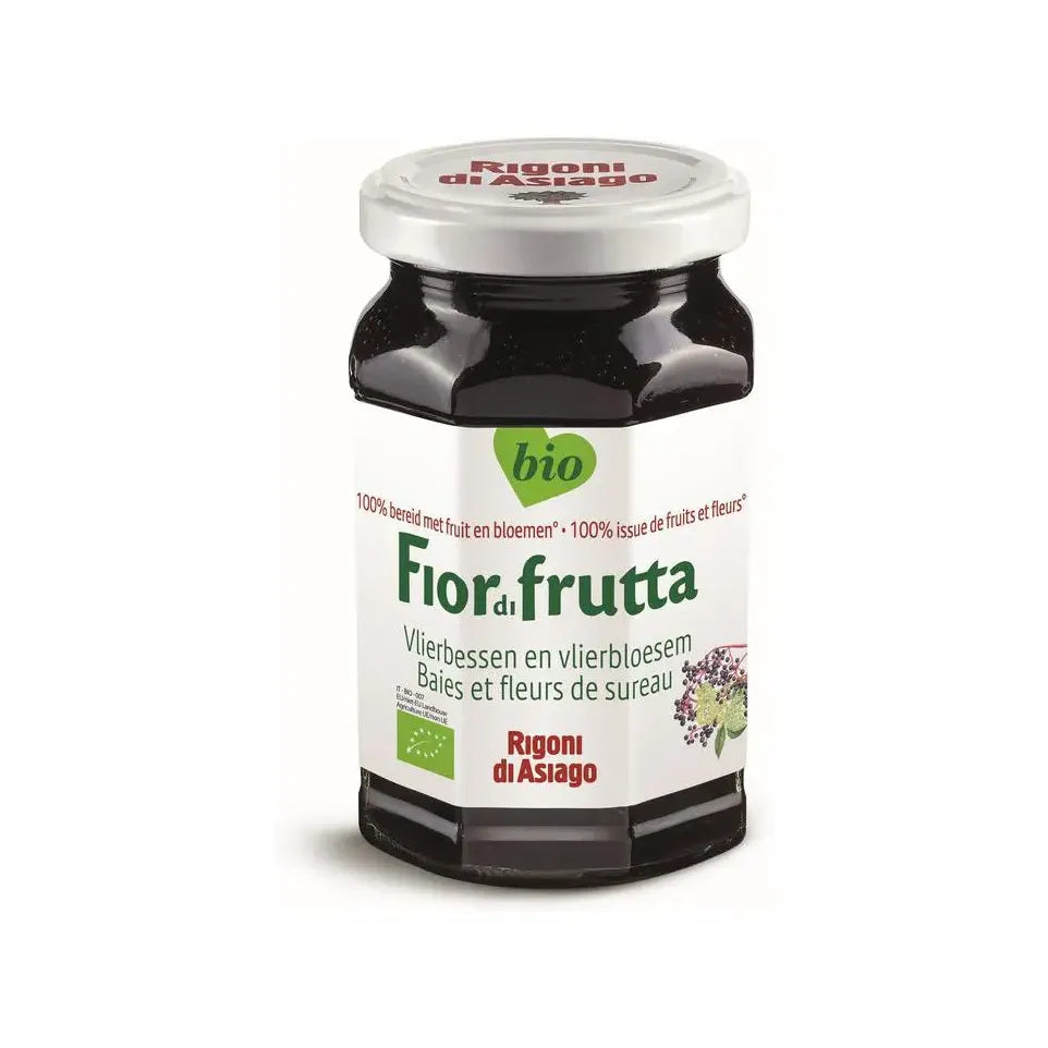 Fiordifrutta Vlierbloesem & vlierbesjam 250 gram