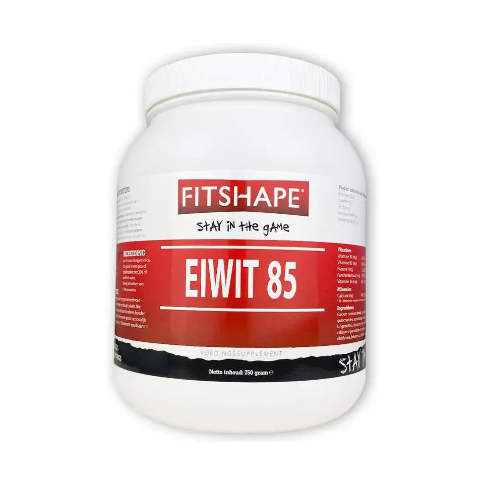 Fitshape Eiwit 85 I aardbei 750 gram