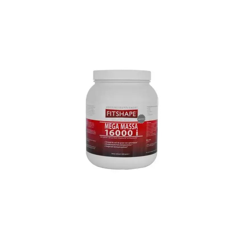 Fitshape Mega 16000 I aardbei 2500 gram