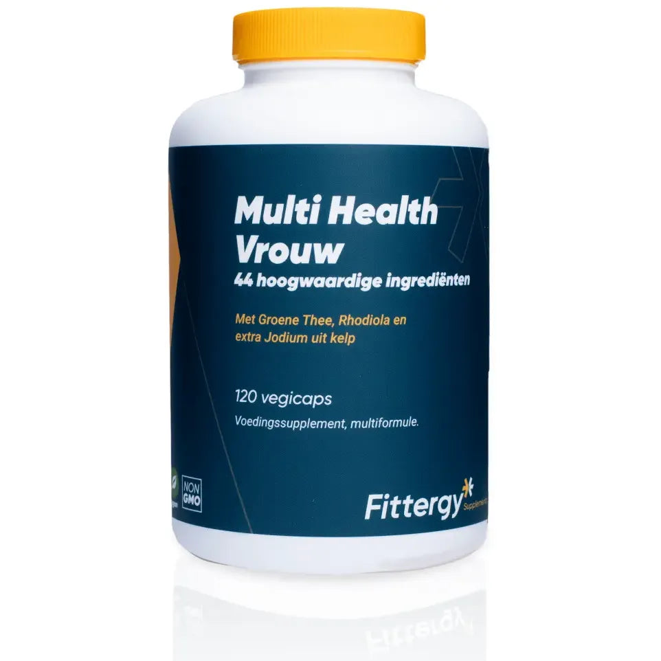 Fittergy Multi health vrouw 120 vcaps