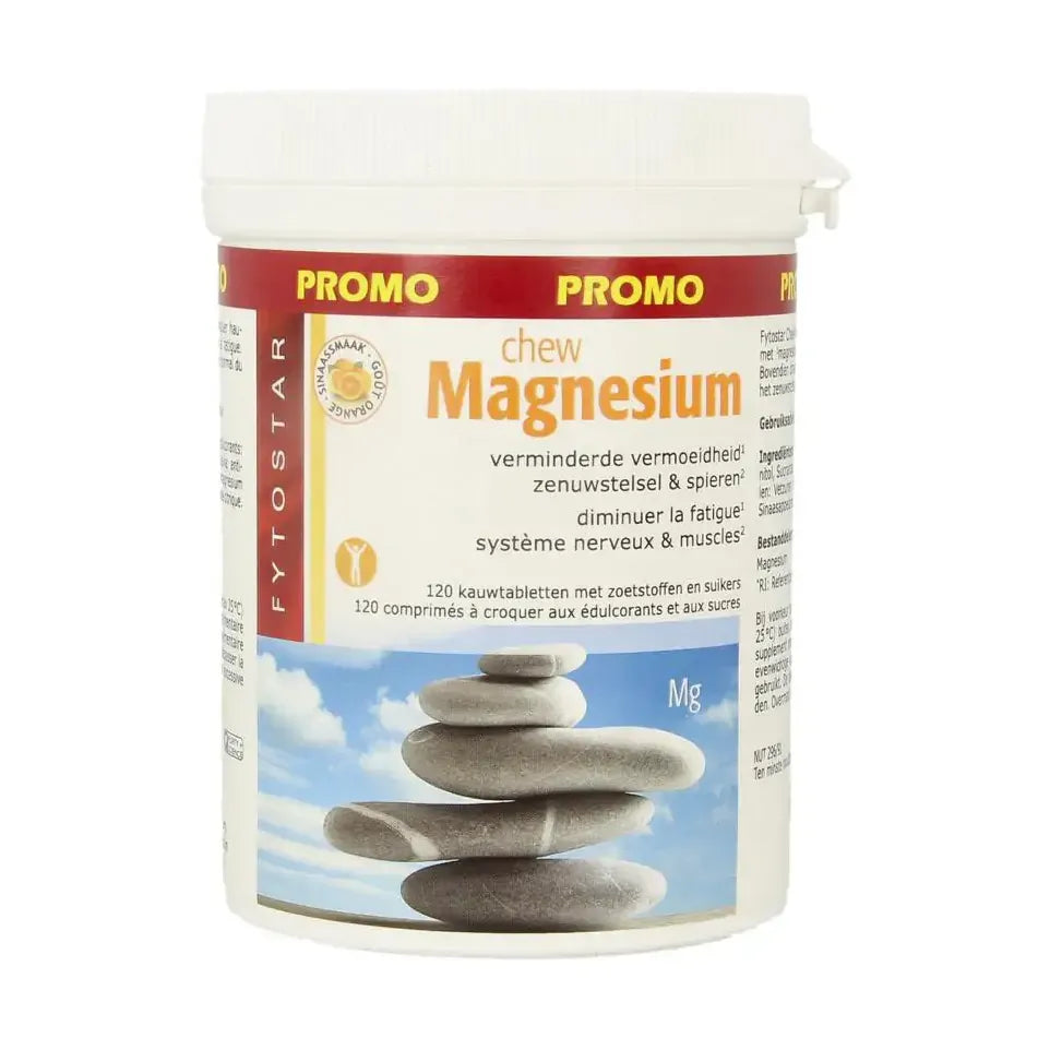 Fytostar Magnesium chew 120 kauwtabletten
