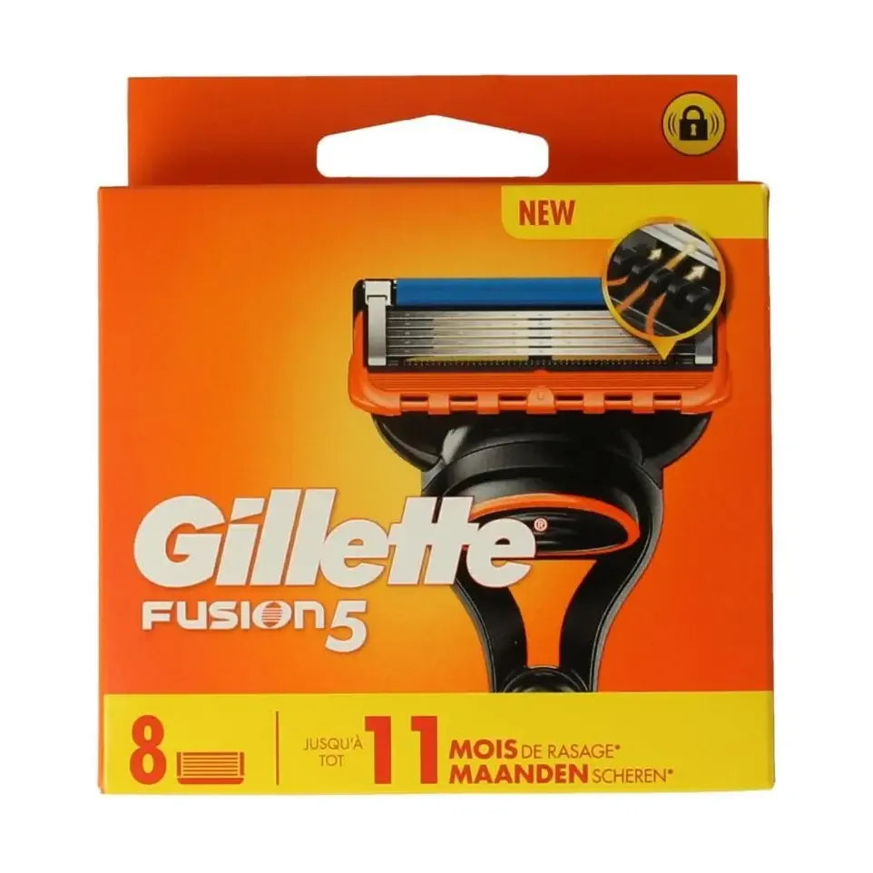 Gillette Fusion manual blades 8 stuks
