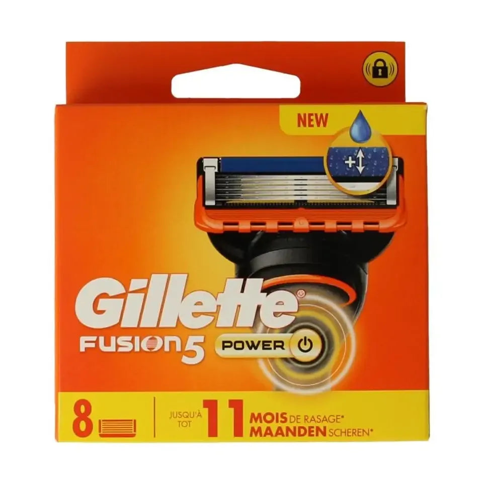 Gillette Fusion power blades 8 stuks