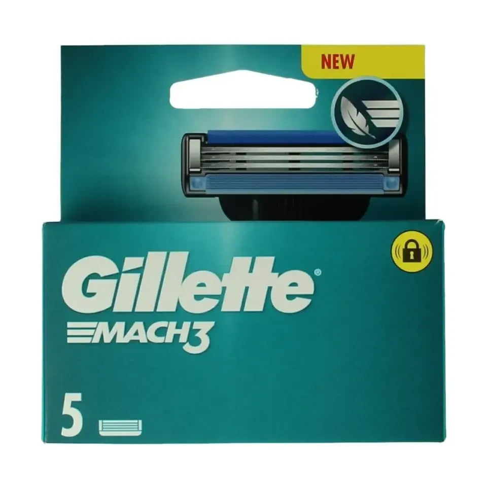 Gillette Mach3 blades 5 stuks