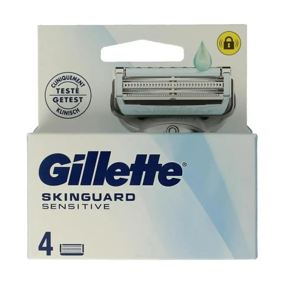 Gillette Skinguard aloe vera mesjes regular 4 stuks