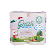 Grazie Natural Toiletpapier 3-laags 4 stuks