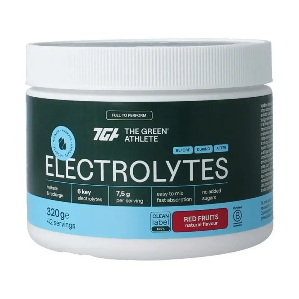 Green Athlete Electrolytes red fruits 320 gram