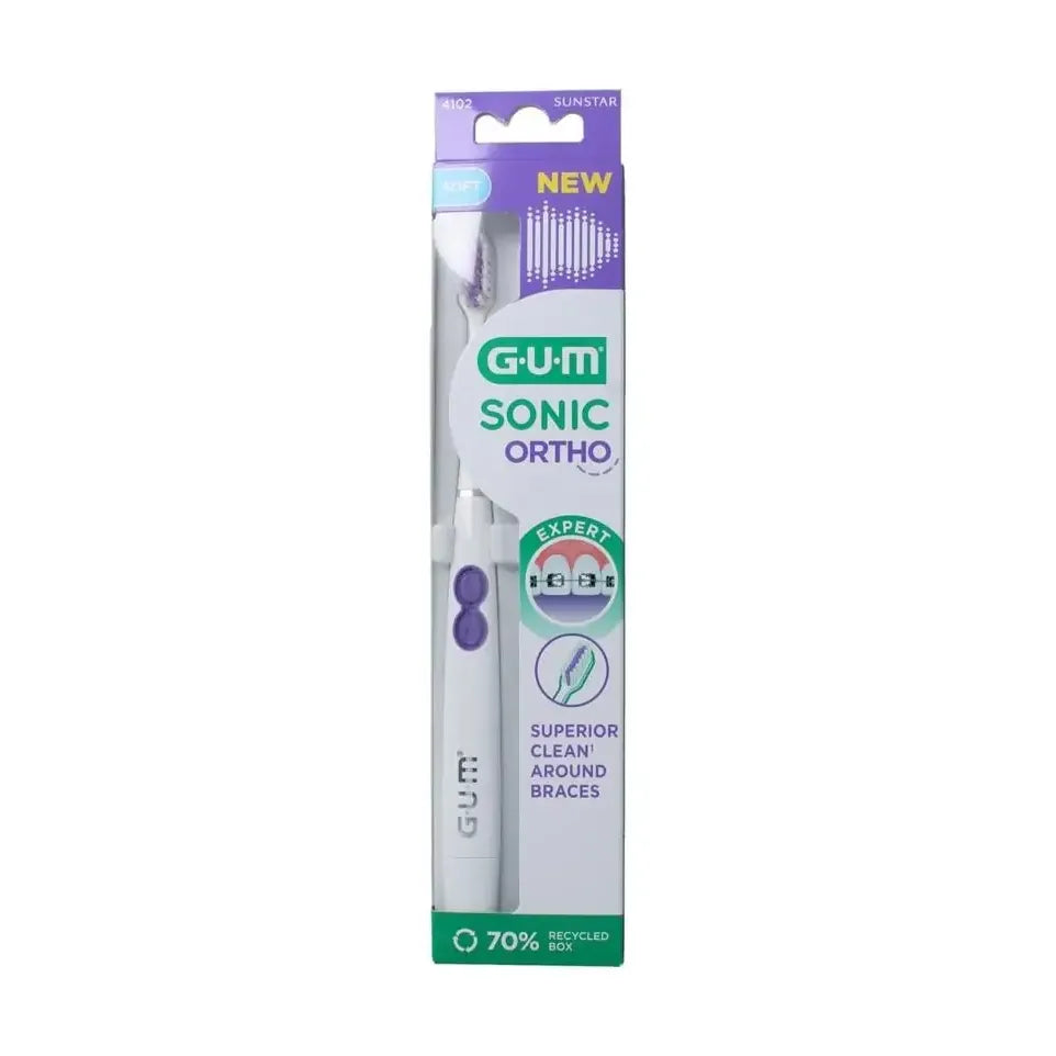 GUM Sonic ortho batterij tandenborstel