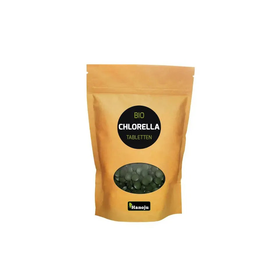 Hanoju Bio chlorella papier zak 2500 tabletten