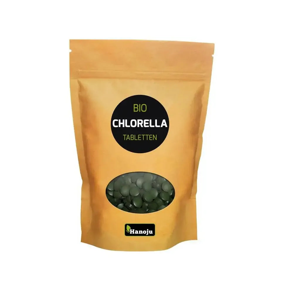 Hanoju Bio chlorella papier zak 625 tabletten
