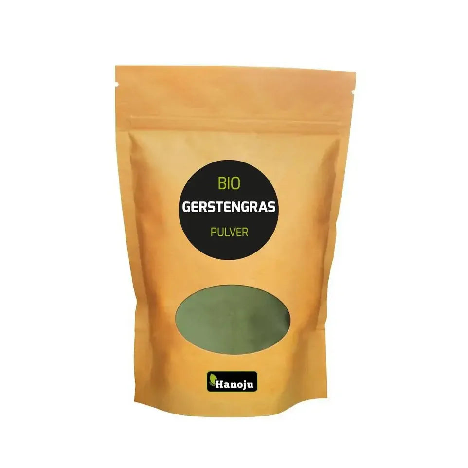 Hanoju Gemalen gerstegras paper bag 250 gram
