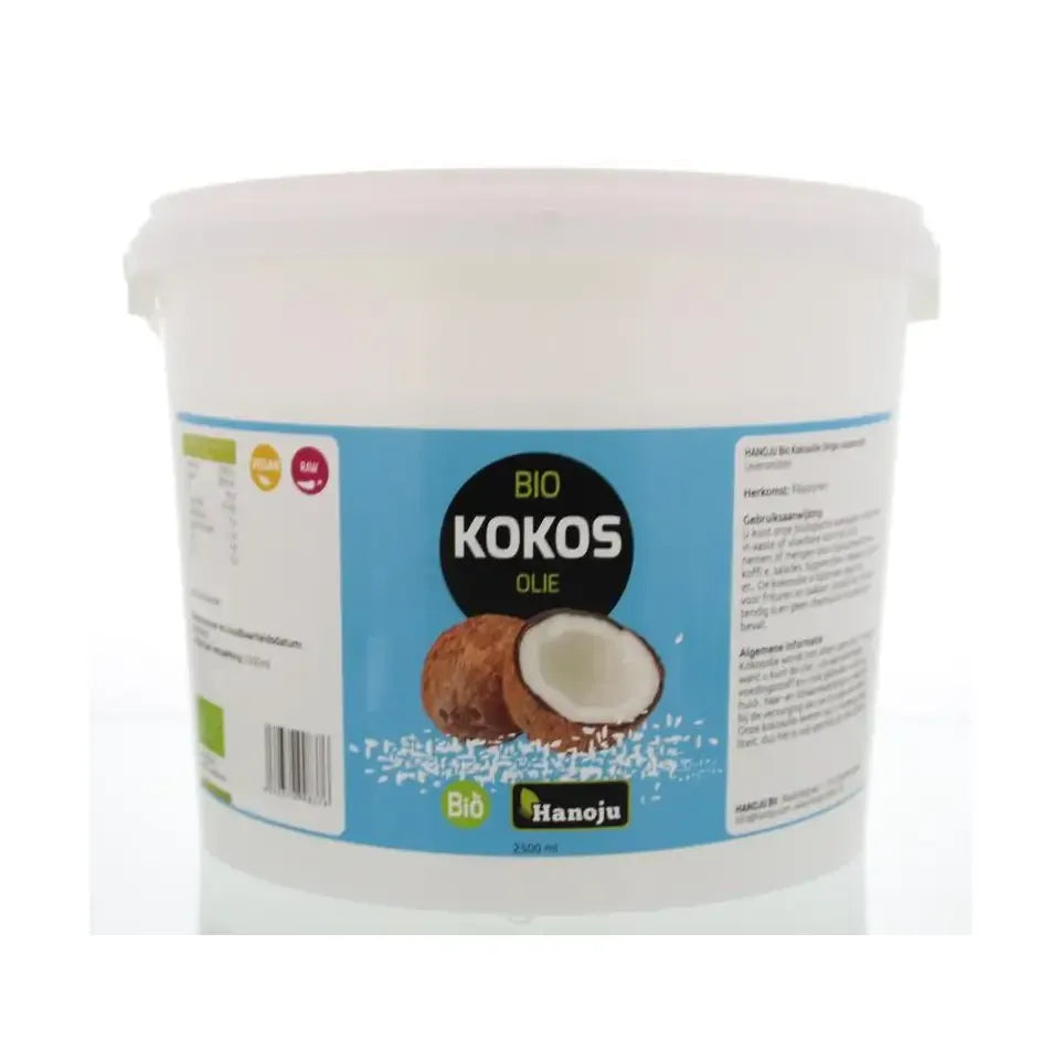 Hanoju Kokosolie virgin 2500 ml