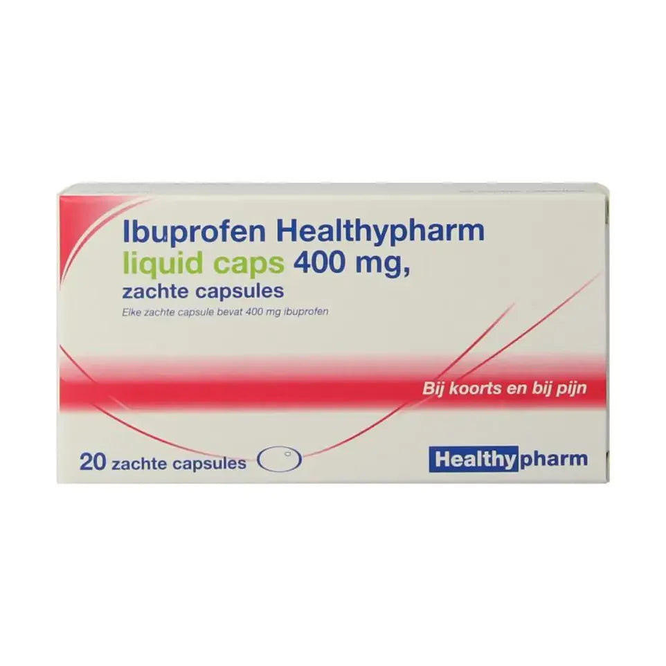 Healthypharm Ibuprofen 400 mg caps 20 liquidcaps