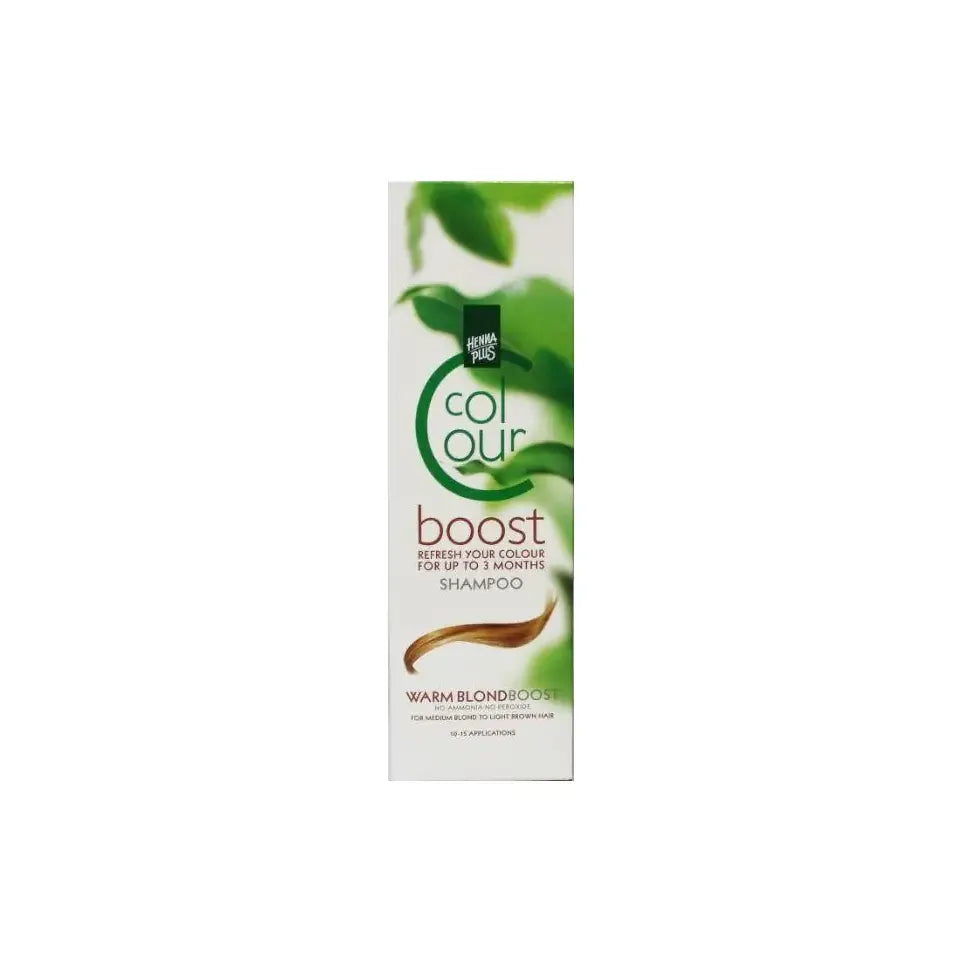 Henna Plus Colour boost warm blonde 200 ml