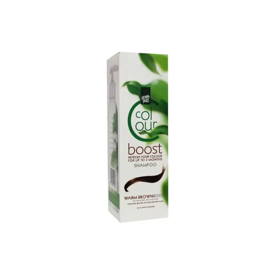 Henna Plus Colour boost warm brown 200 ml