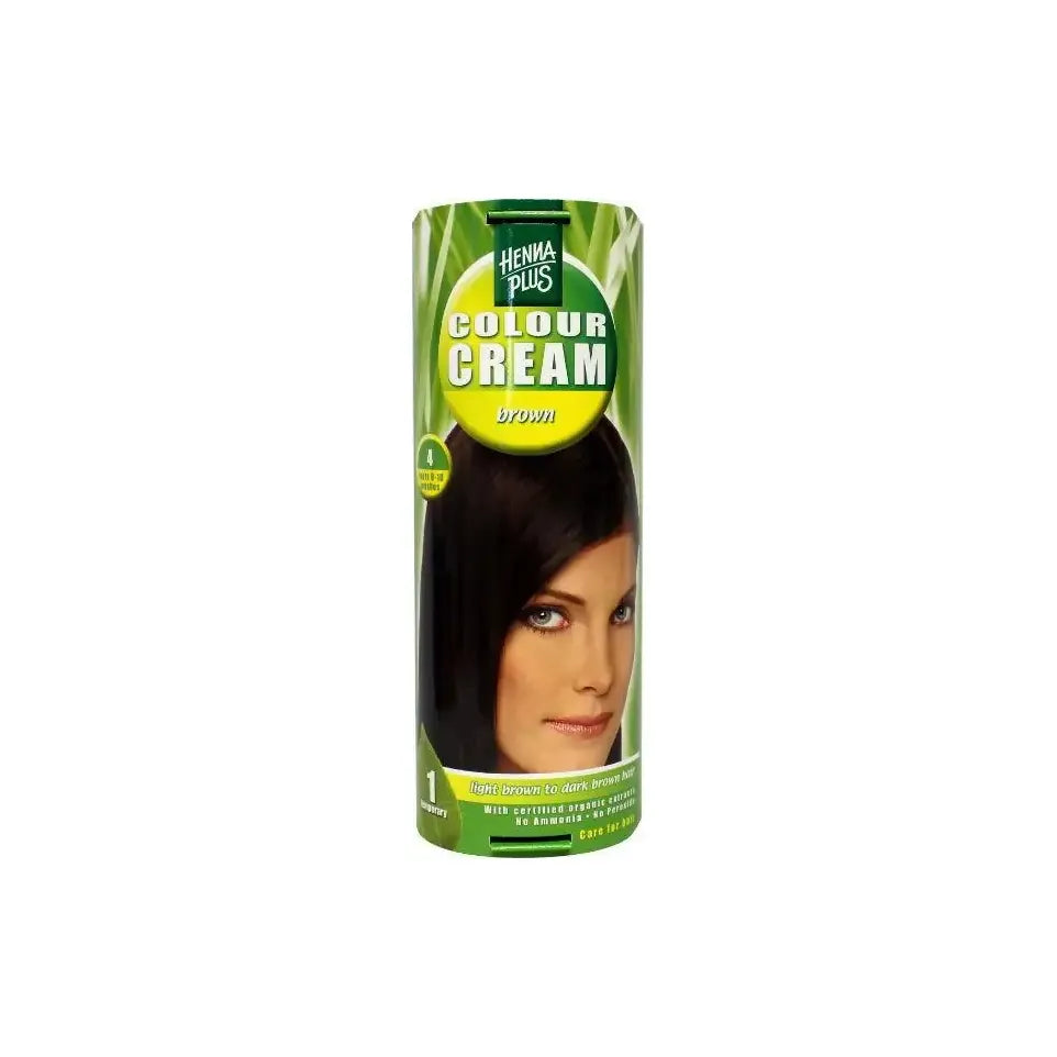 Henna Plus Colour cream 4 brown 60 ml