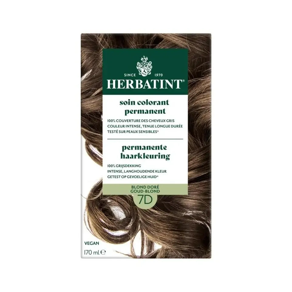 Herbatint 7d goudblond 170 ml