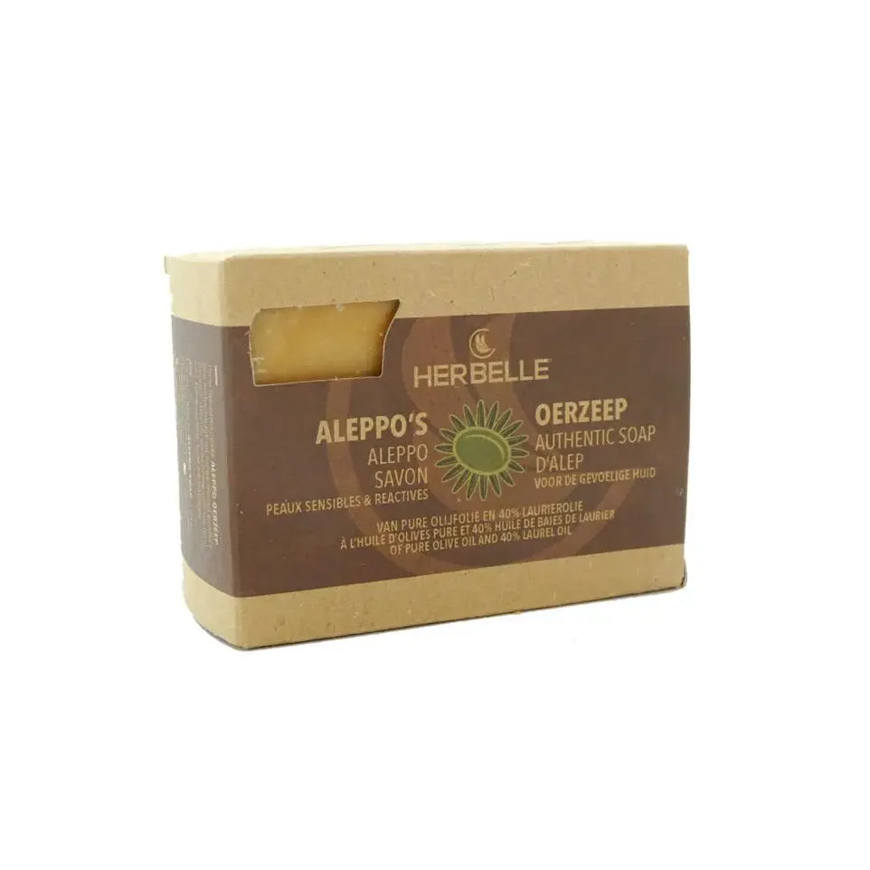 Herbelle Aleppo zeep olijf met 40% laurier
