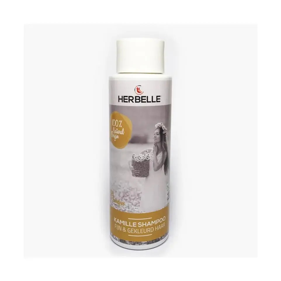 Herbelle Shampoo kamille BDIH fijn gekleurd haar 500 ml
