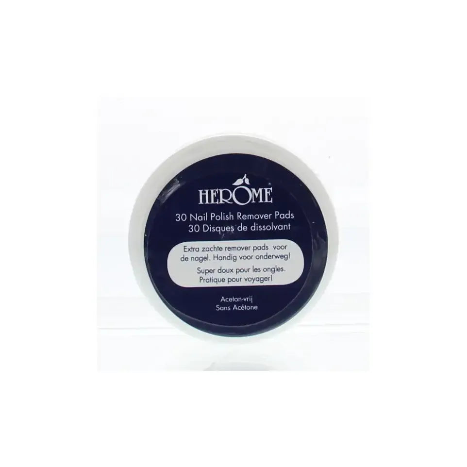 Herome Nagel caring remover pad 30 stuks