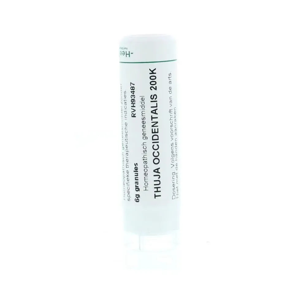Homeoden Heel Thuja occidentalis 200K 6 gram granules