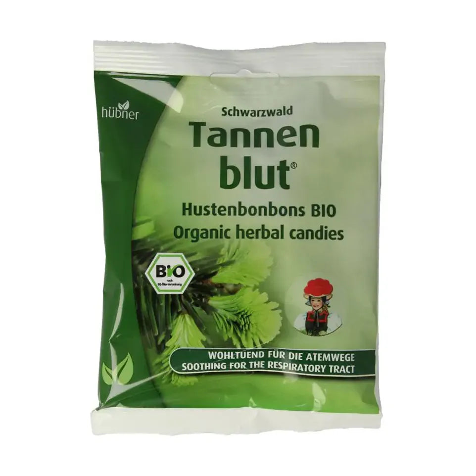 Hubner Tannenblut hoestbonbons biologisch 75 gram