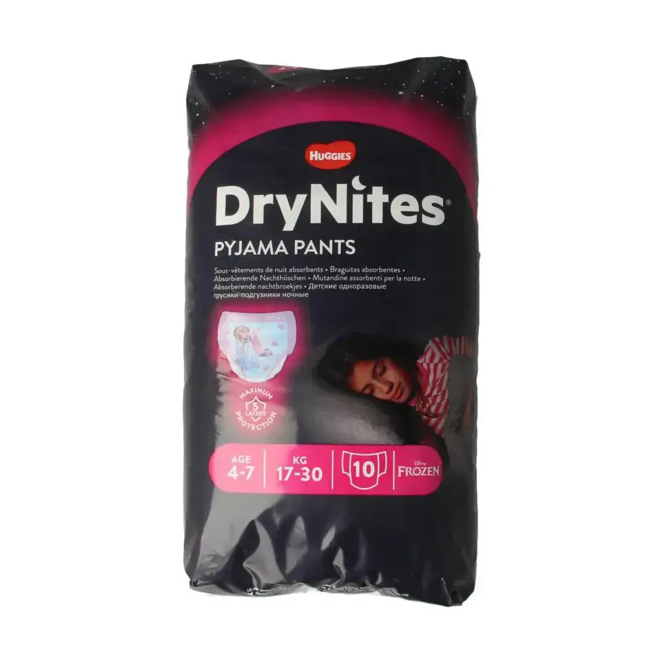 Huggies Drynites girl 4-7 jaar 10 stuks