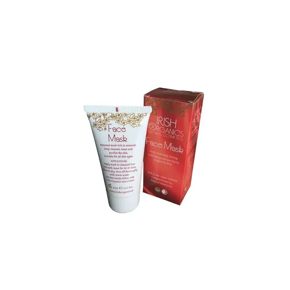 Irish Organics Gezichtsmasker zeewier parfumvrij biologisch 75