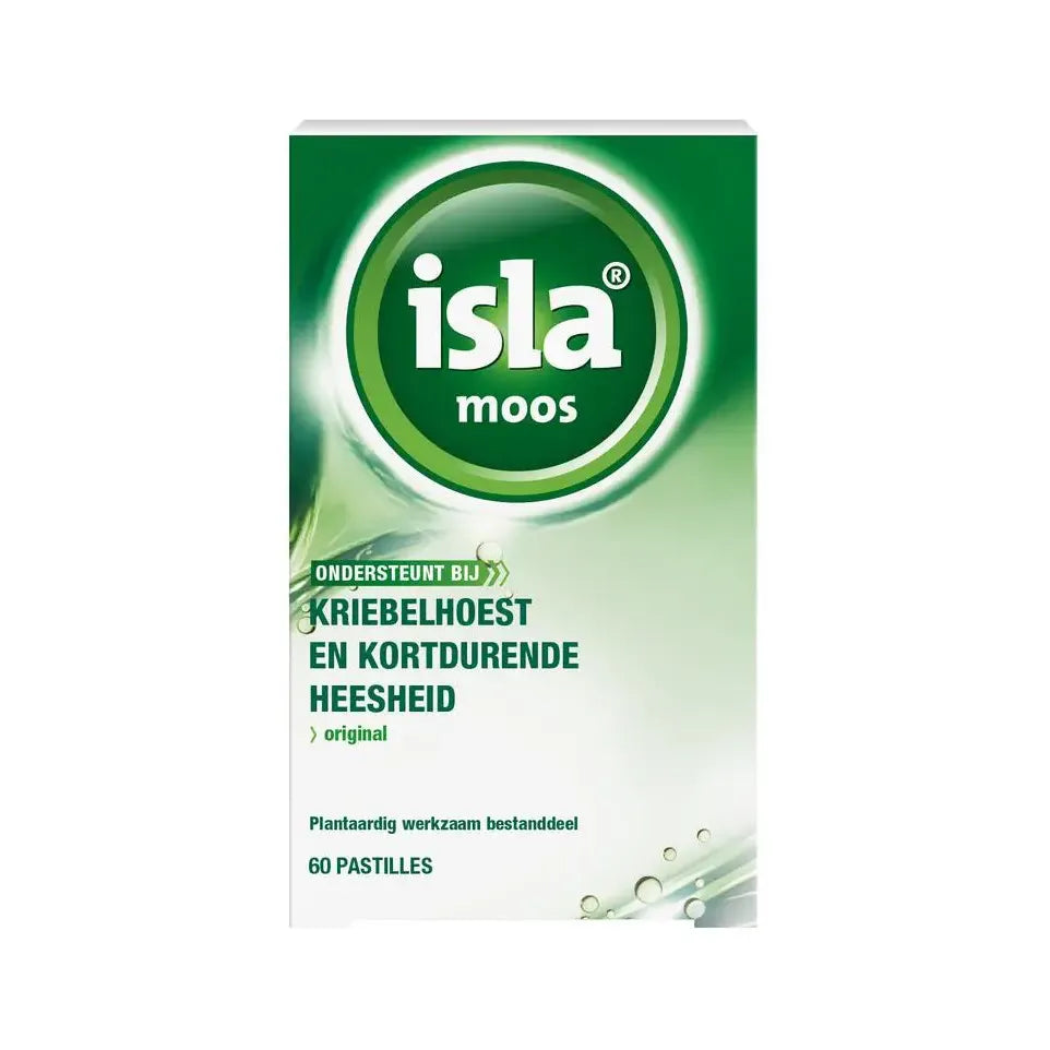 Isla Moos keelpastille 60 pastilles