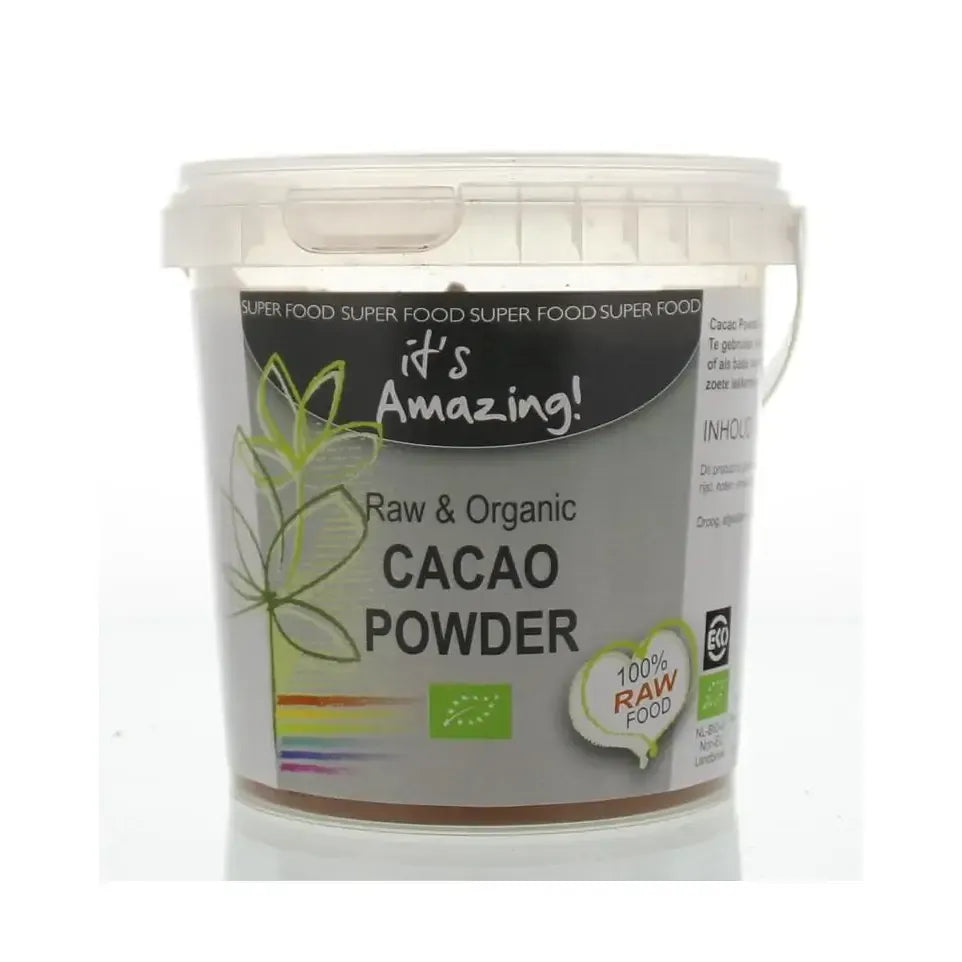 It's Amazing Raw & organic cacao poeder 300 gram
