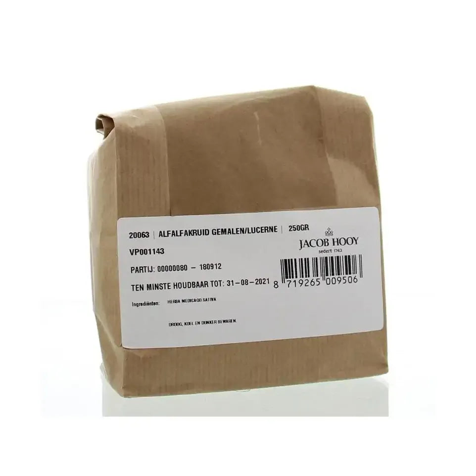 Jacob Hooy Alfalfakruid gemalen 250 gram