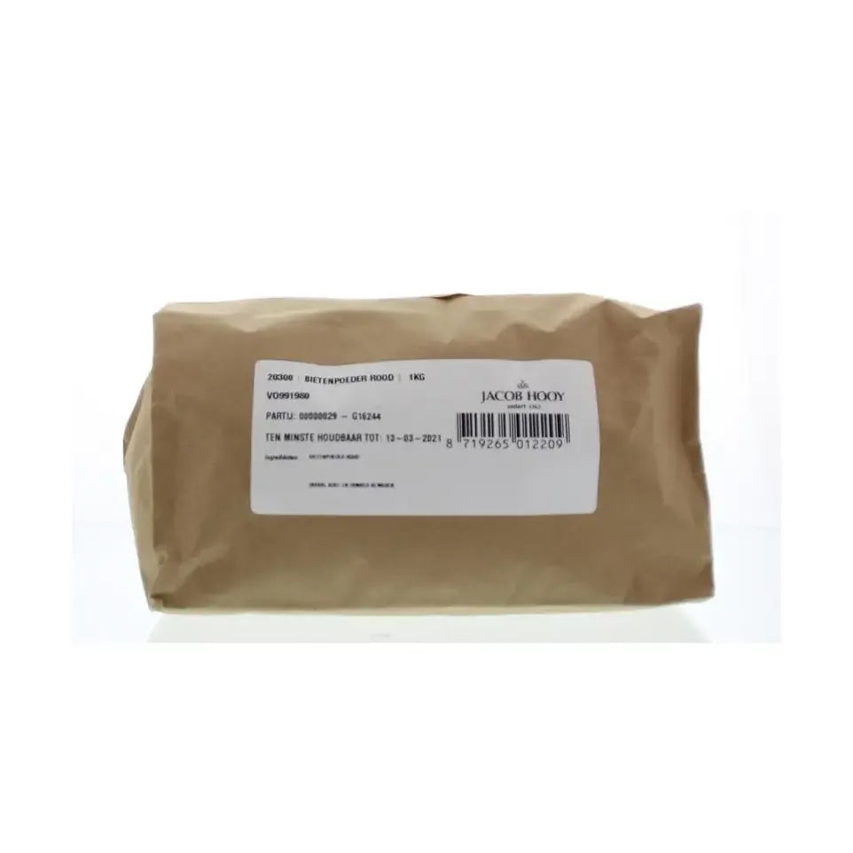 Jacob Hooy Bietenpoeder rood 1 kg