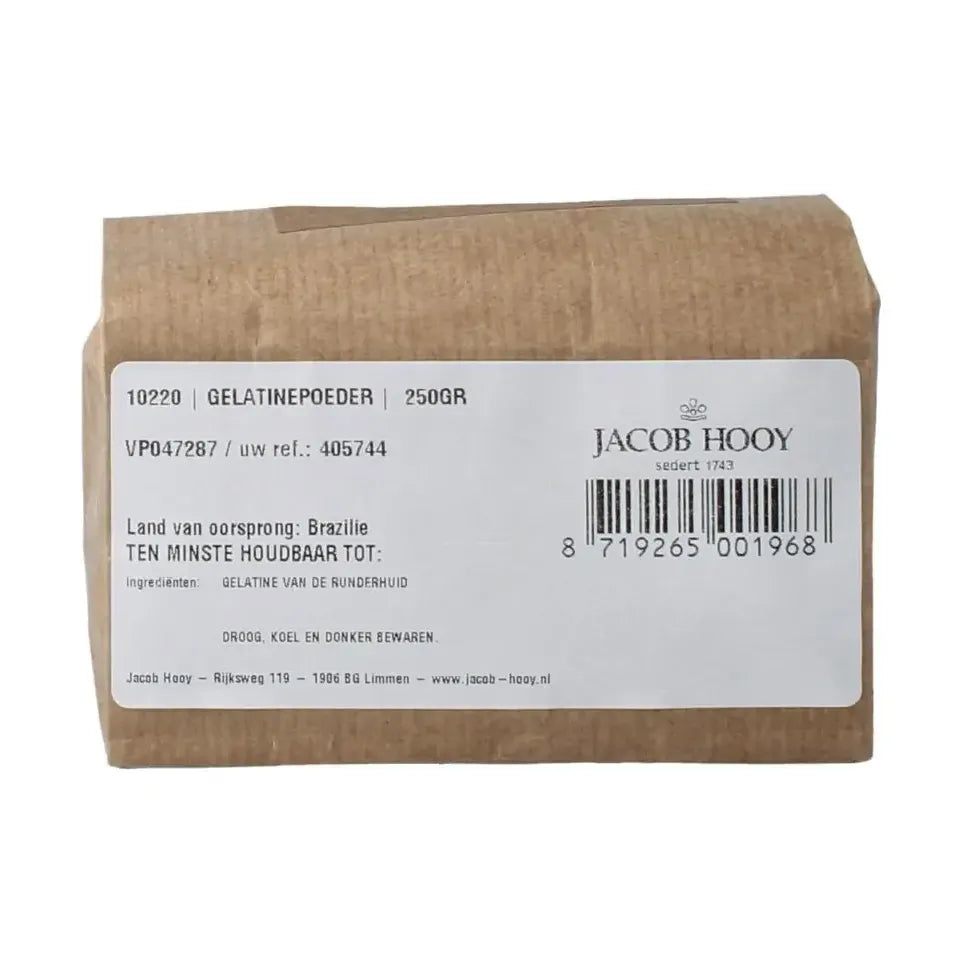 Jacob Hooy Gelatinepoeder 250 gram