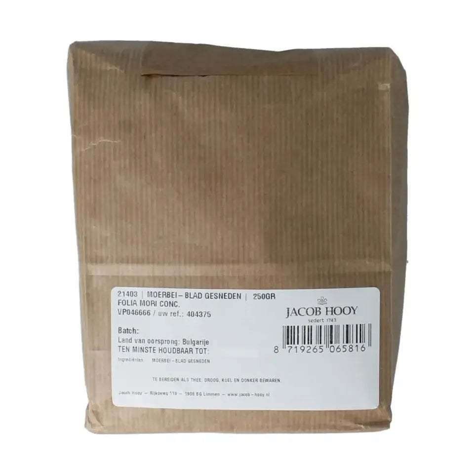 Jacob Hooy Moerbei blad gesneden 250 gram