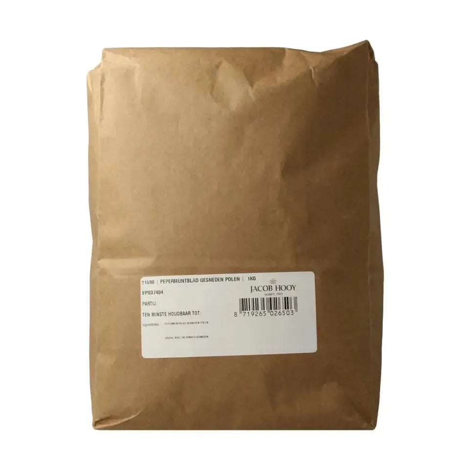 Jacob Hooy Pepermuntblad gesneden Polen 1 kg