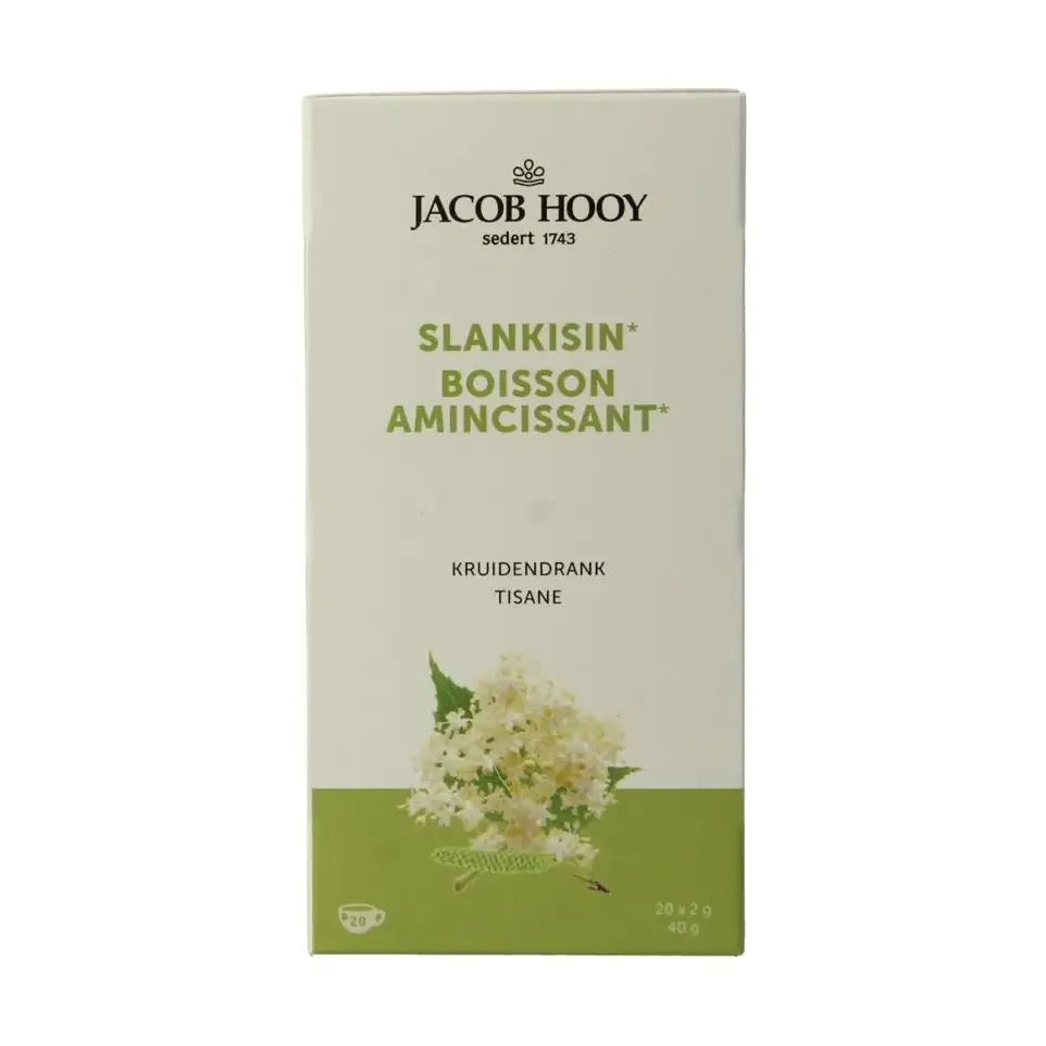 Jacob Hooy Slankisin/slankheidskruiden thee 20 zakjes