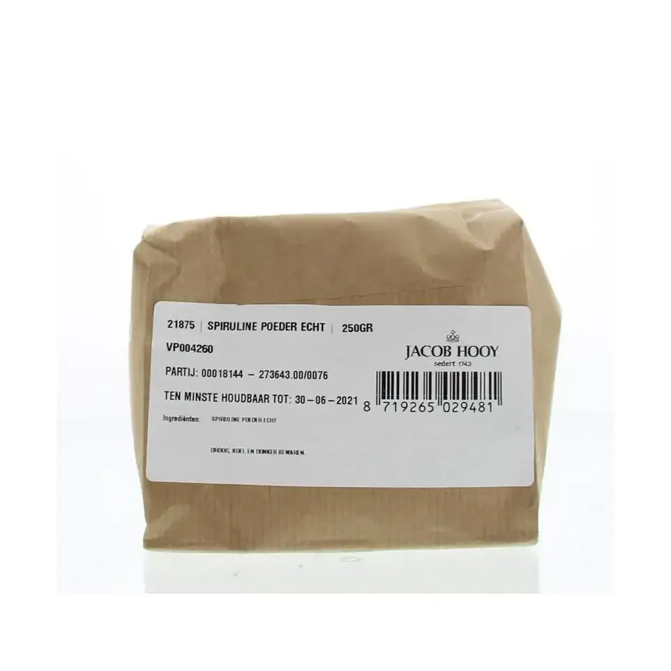 Jacob Hooy Spirulina poeder 250 gram