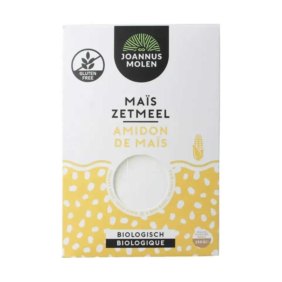 Joannusmolen Maiszetmeel eerste keuze 250 gram