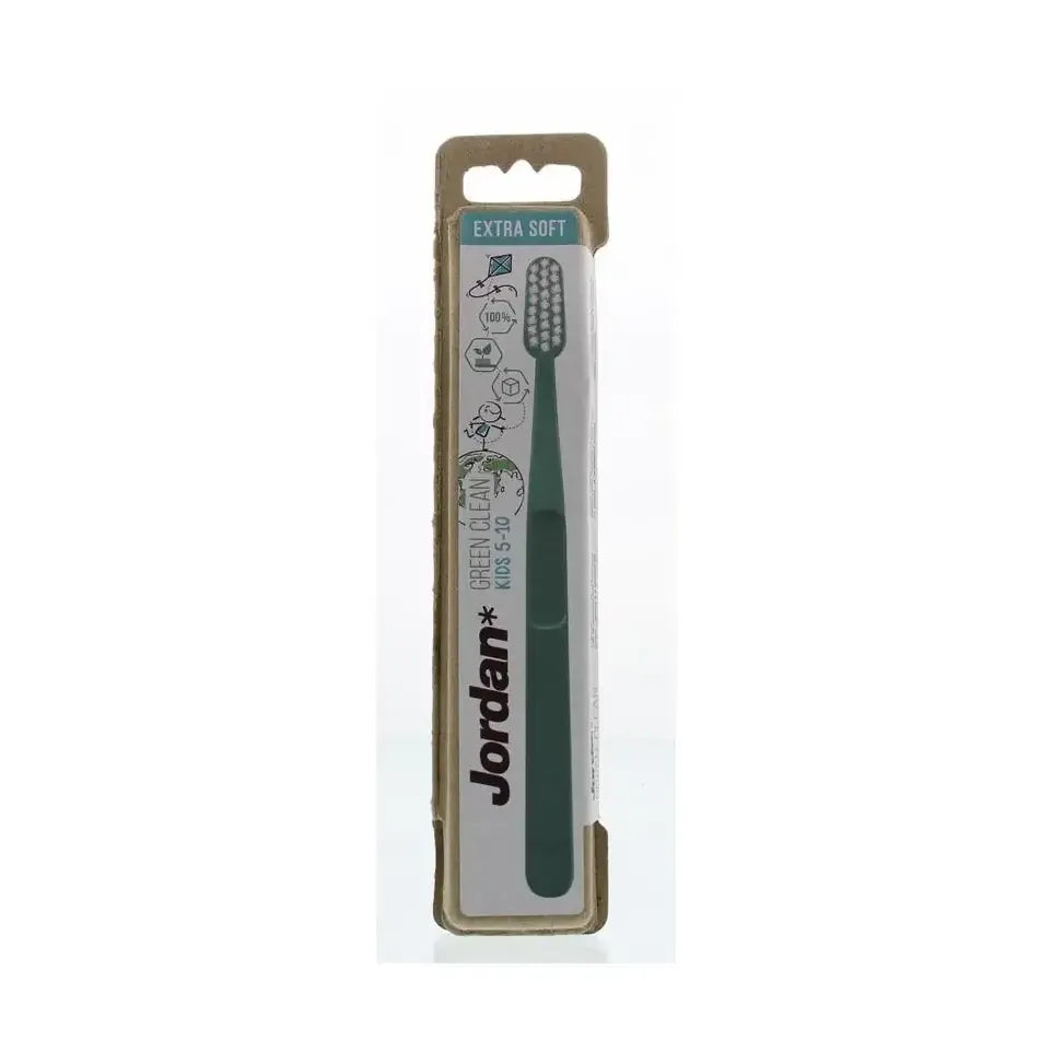 Jordan Tandenborstel green clean kids extra soft