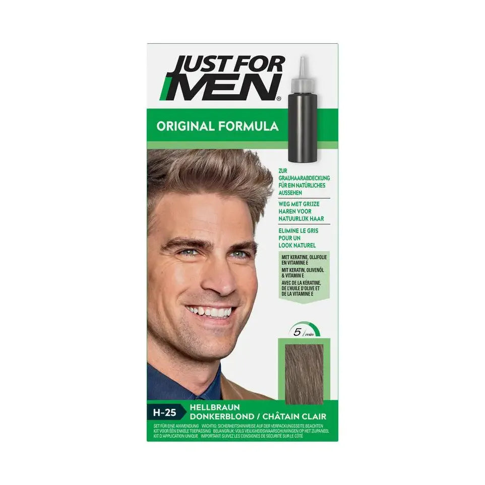 Just For Men Donker blond H25 voorheen blond 2 X 30 ml