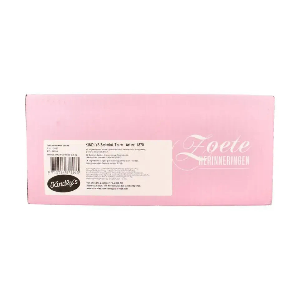 Kindly's Salmiak touw 3,5 kg