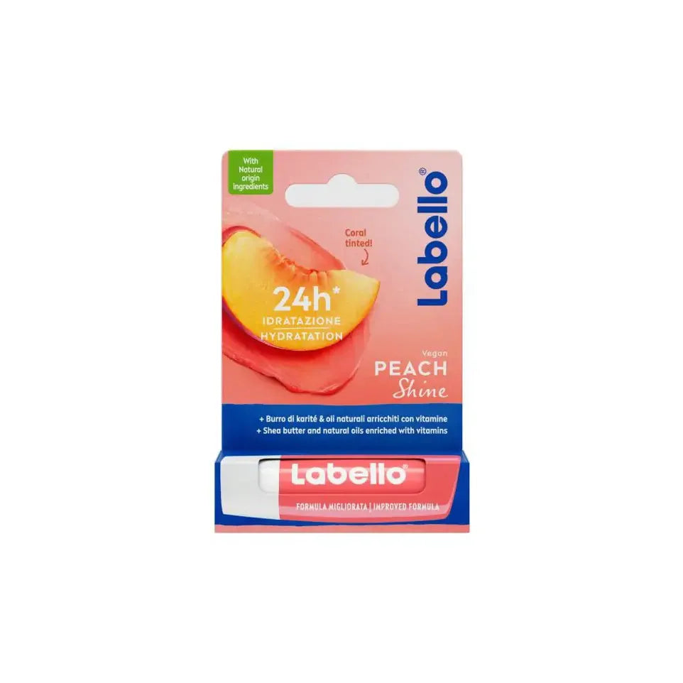 Labello Fruity peach shine vegan