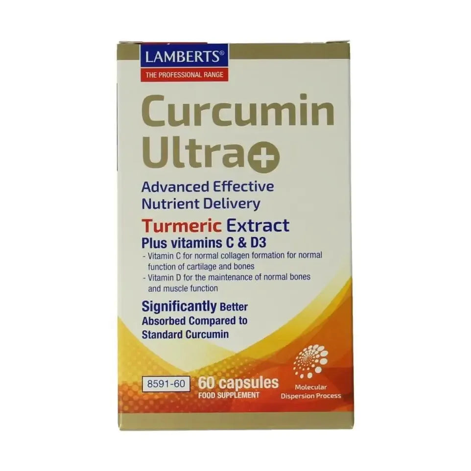 Lamberts Curcumine ultra+ 60 capsules (afbeelding 2)