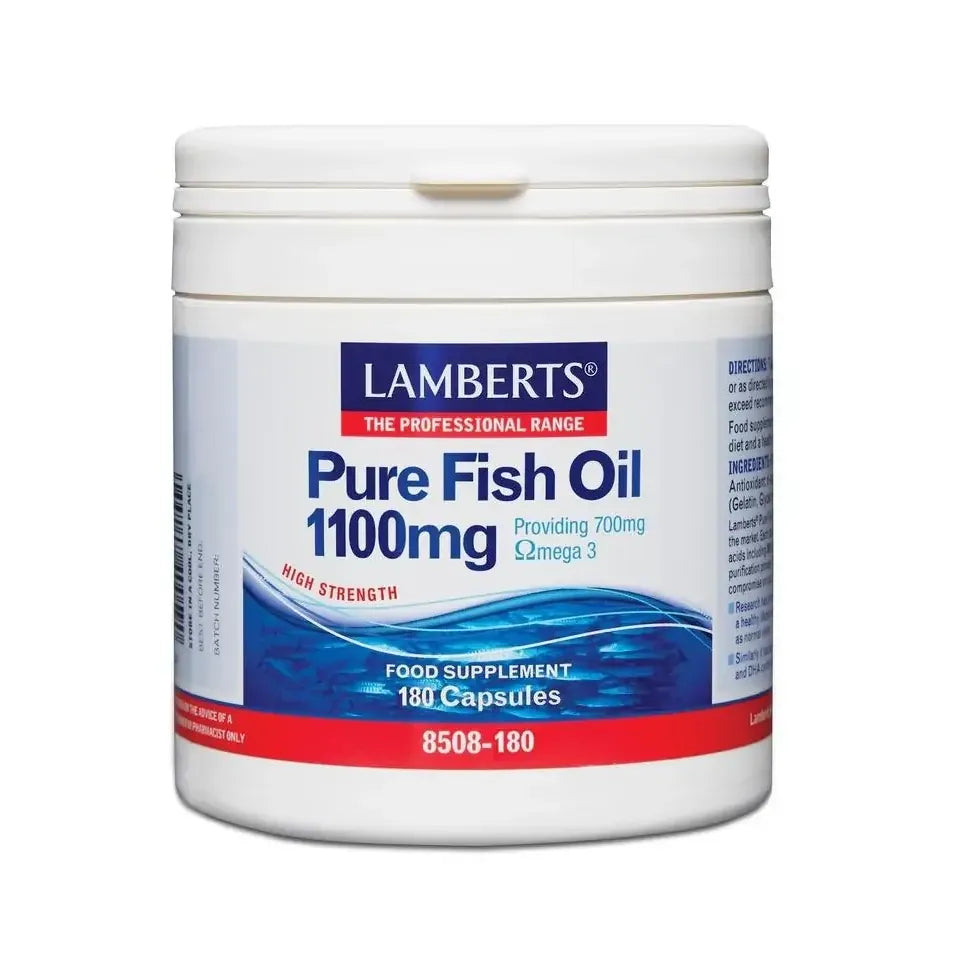 Lamberts Pure visolie 1100 mg omega 3 180 capsules