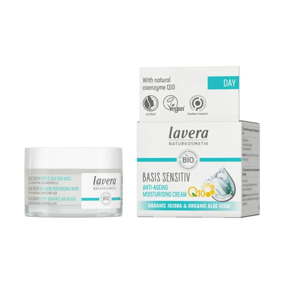 Lavera Basis Q10 moisturising cream EN-IT 50 ml