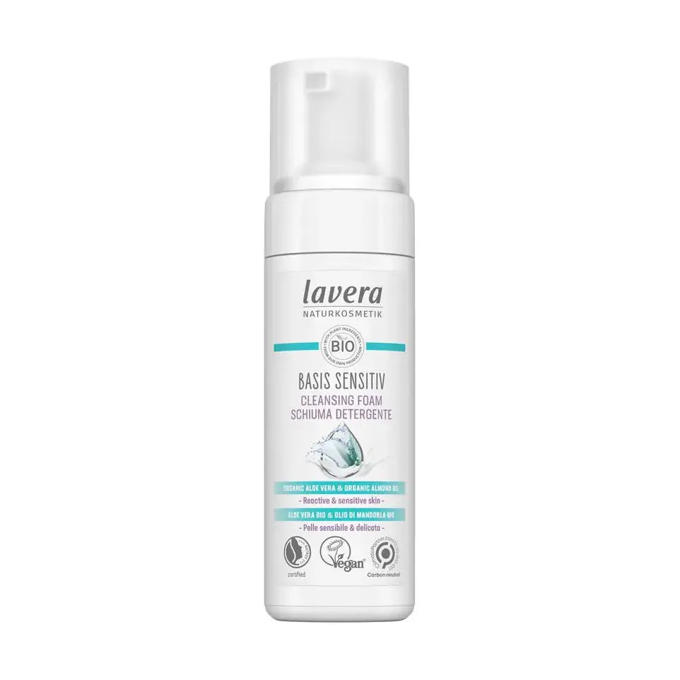 Lavera Basis sensitiv cleansing foam EN-IT 150 ml
