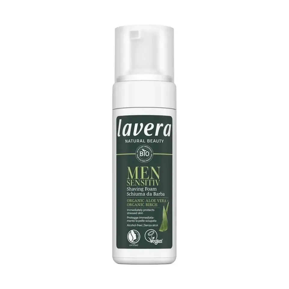 Lavera Men shaving foam sensitive biologisch 150 ml