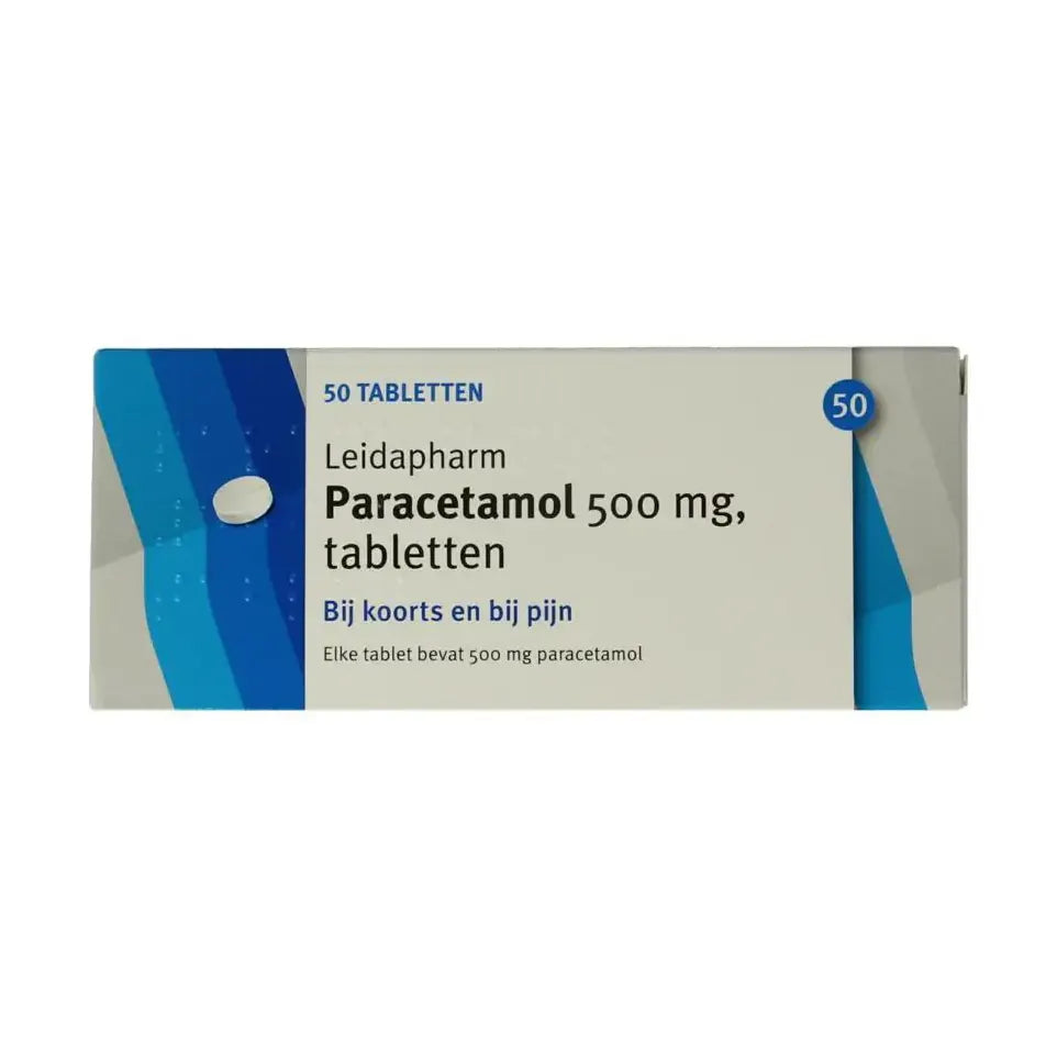 Leidapharm Paracetamol 500 mg 50 tabletten